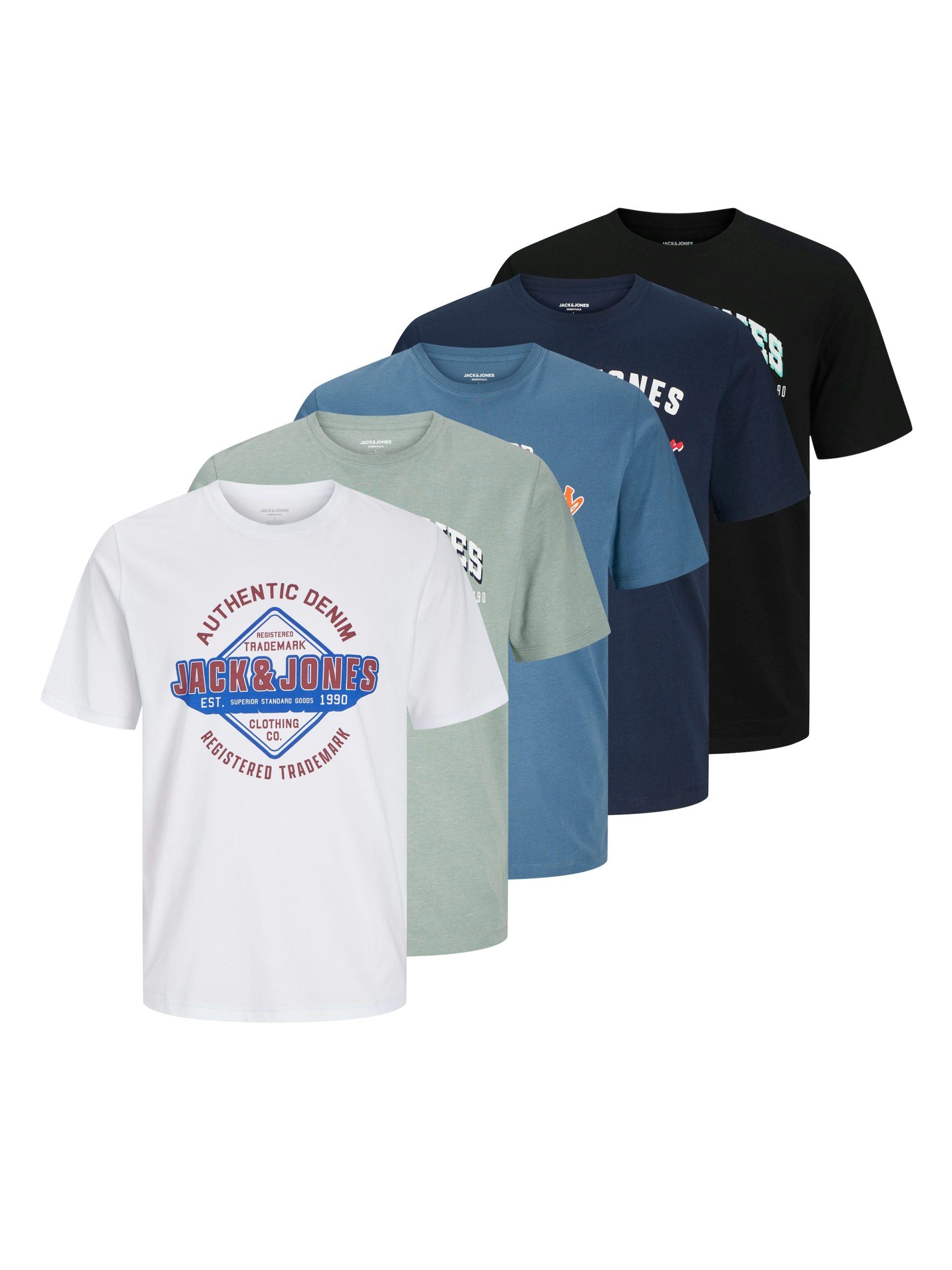 Camiseta JACK & JONES en Mezcla De Colores 21686541 Gran venta en línea