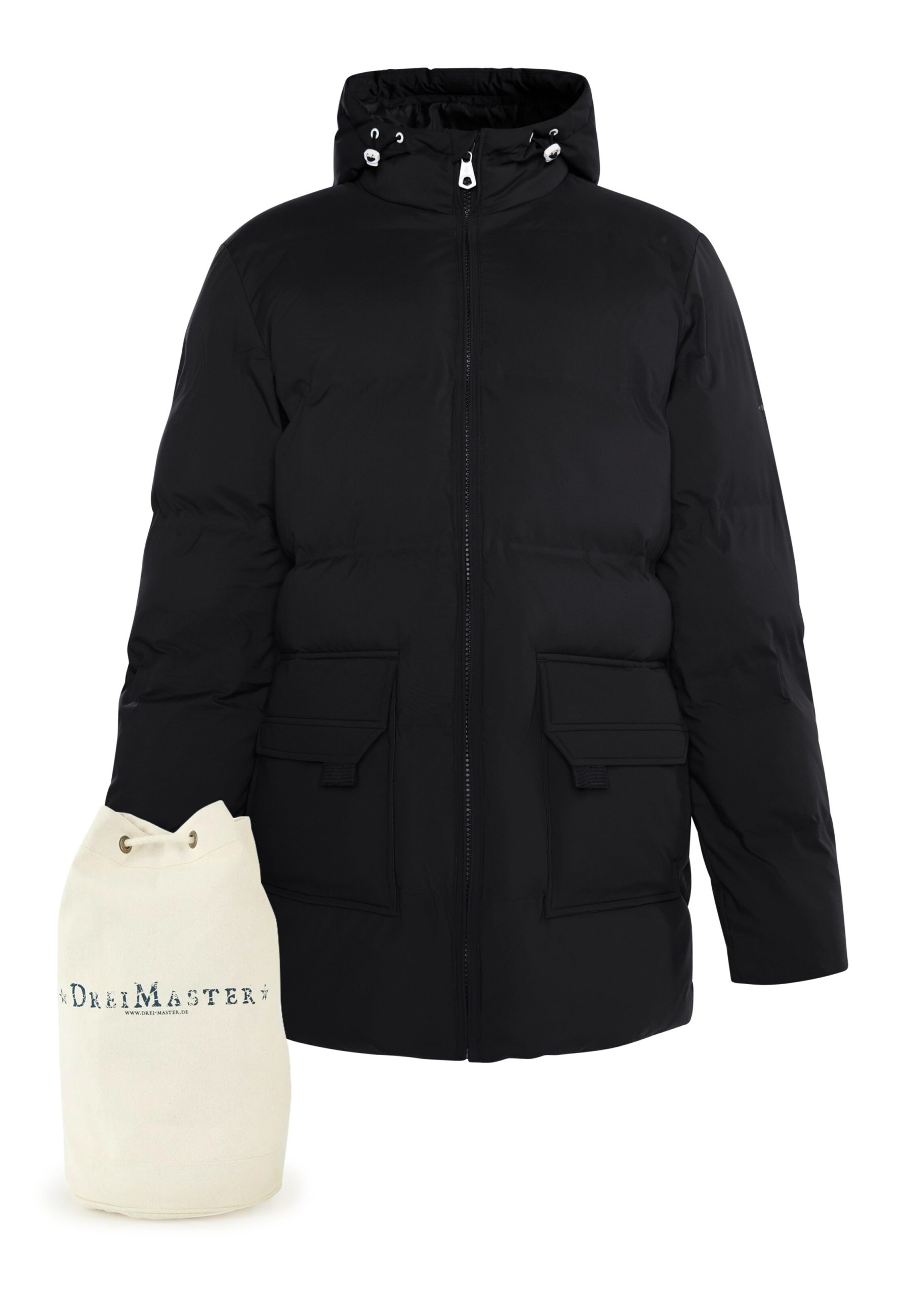 Chaqueta funcional DreiMaster Maritim en Negro 15031082 Barato