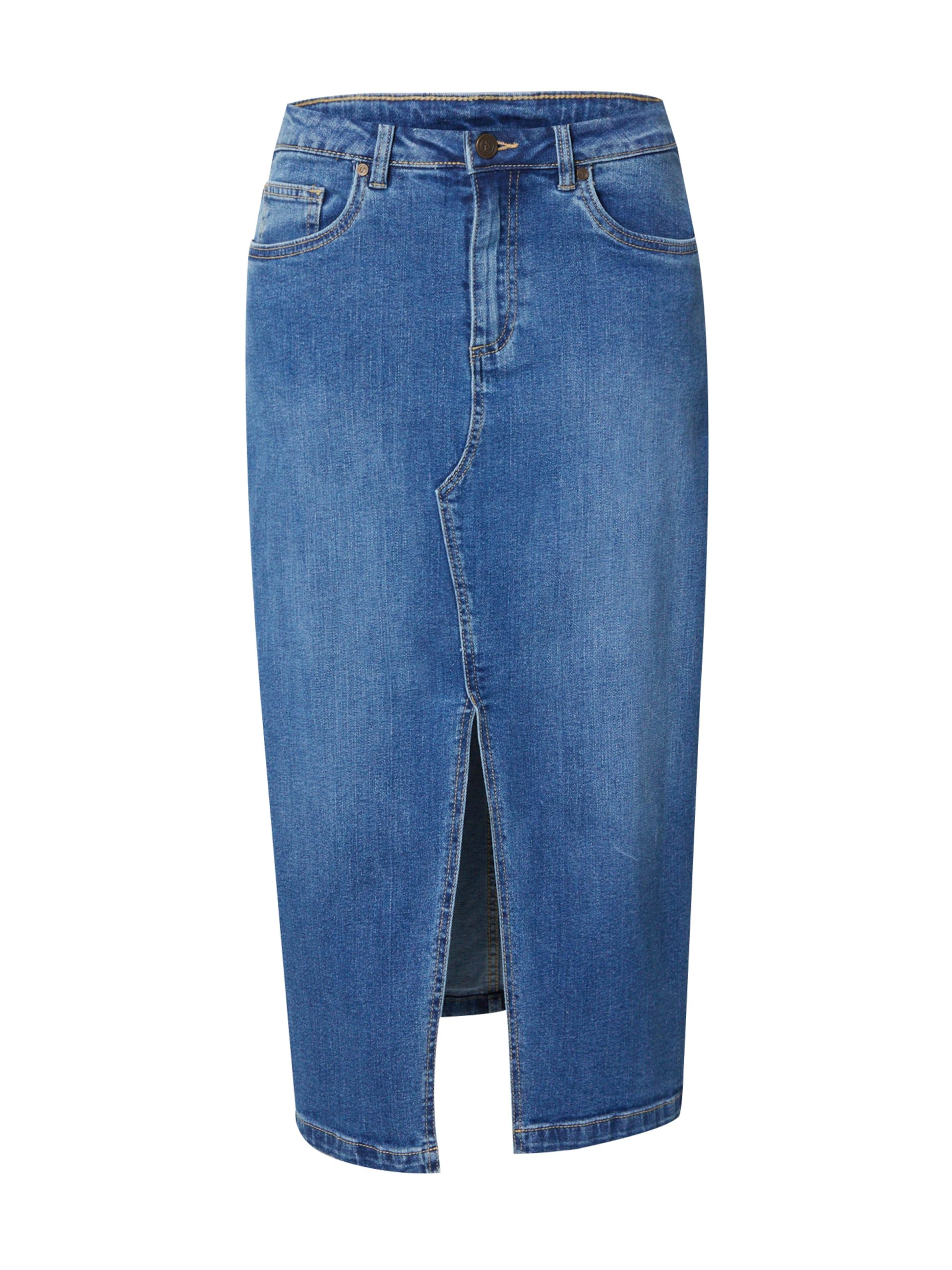 Falda 'OLIA' SISTERS POINT en Azul Denim 21498712 ¡Tendencia ahora!