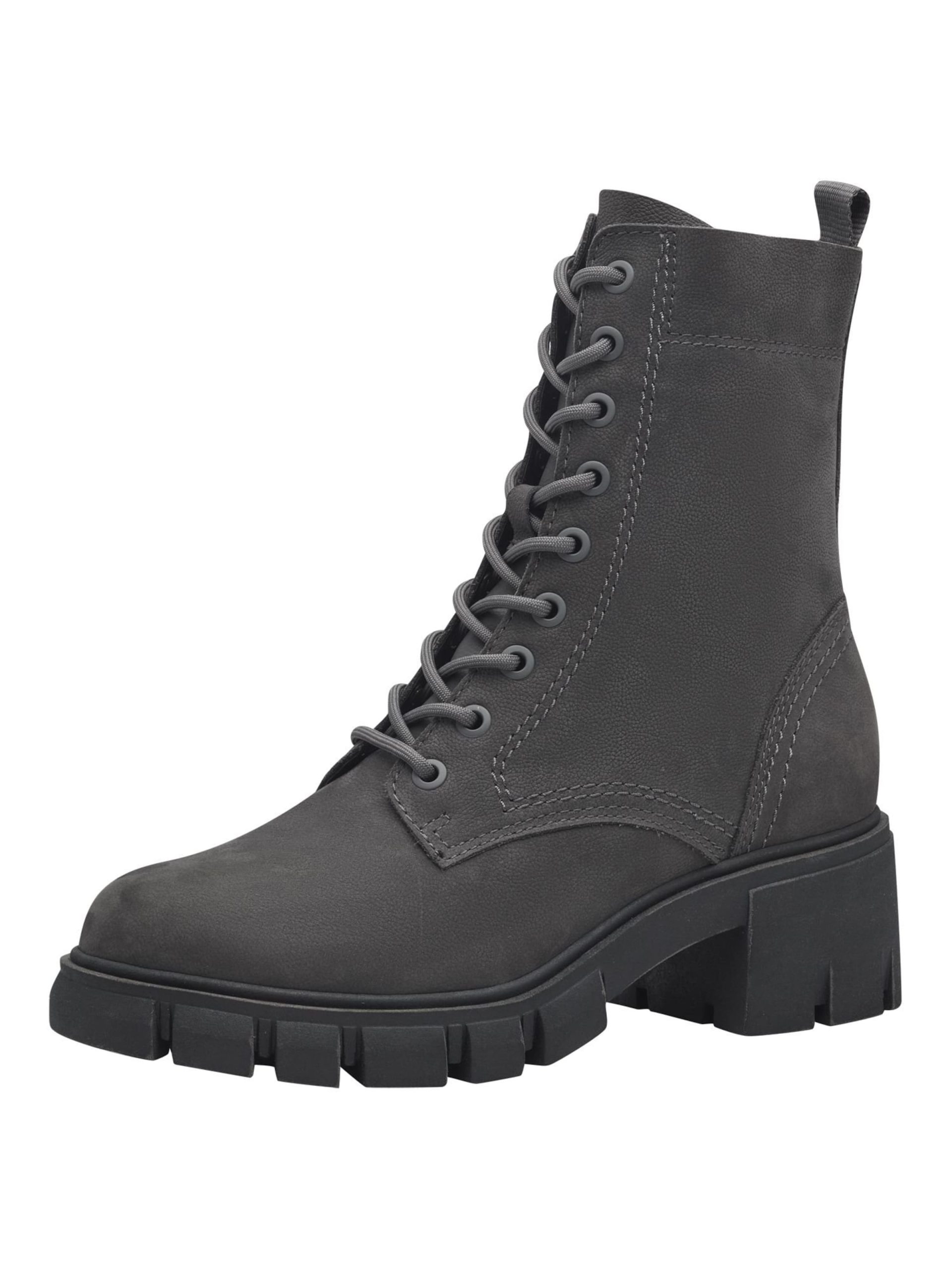 Botines con cordones Tamaris en Antracita 21679647 Suministro