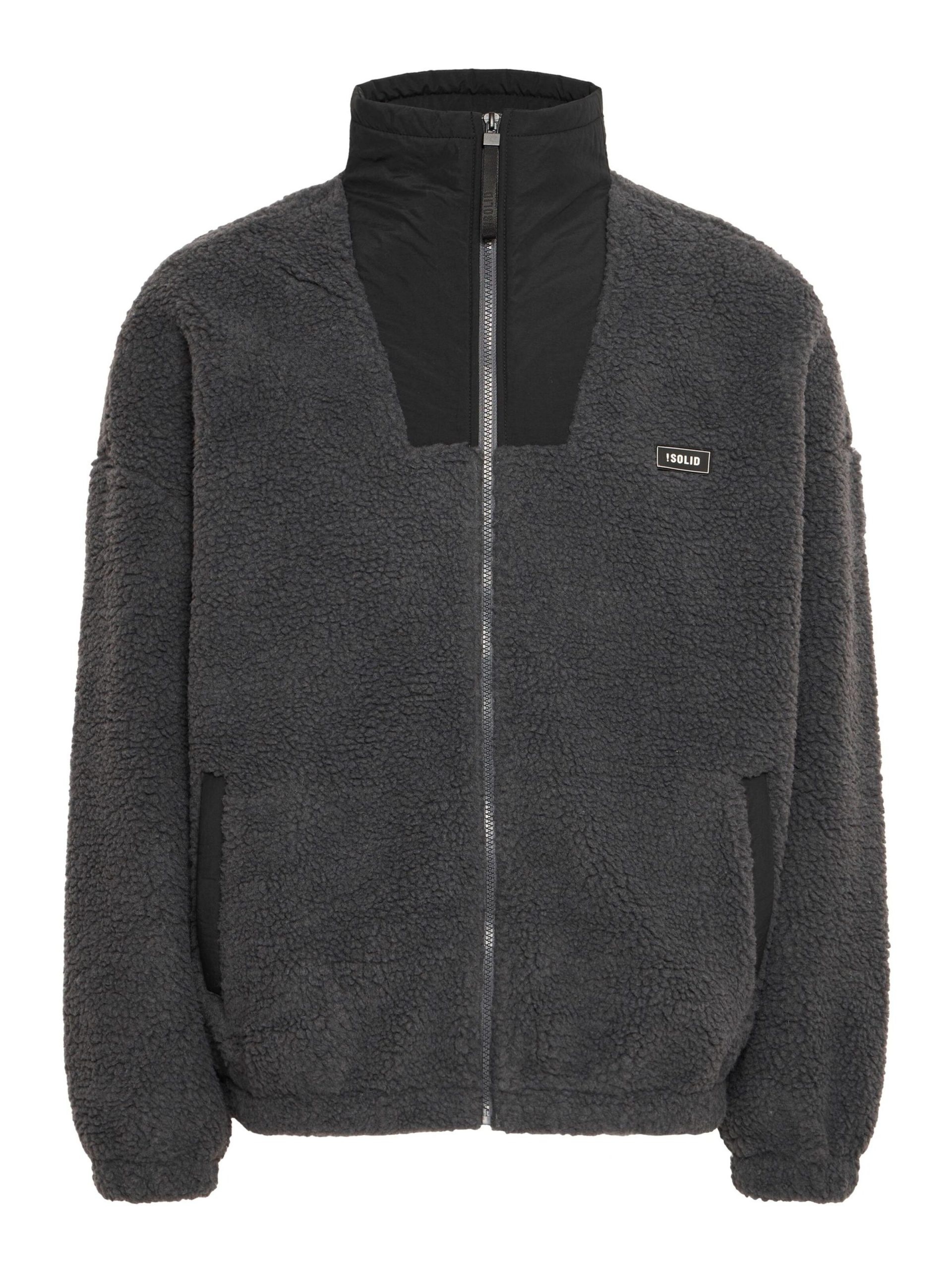 Chaqueta de entretiempo 'Markcom' !Solid en Gris Oscuro 21713186 Especial