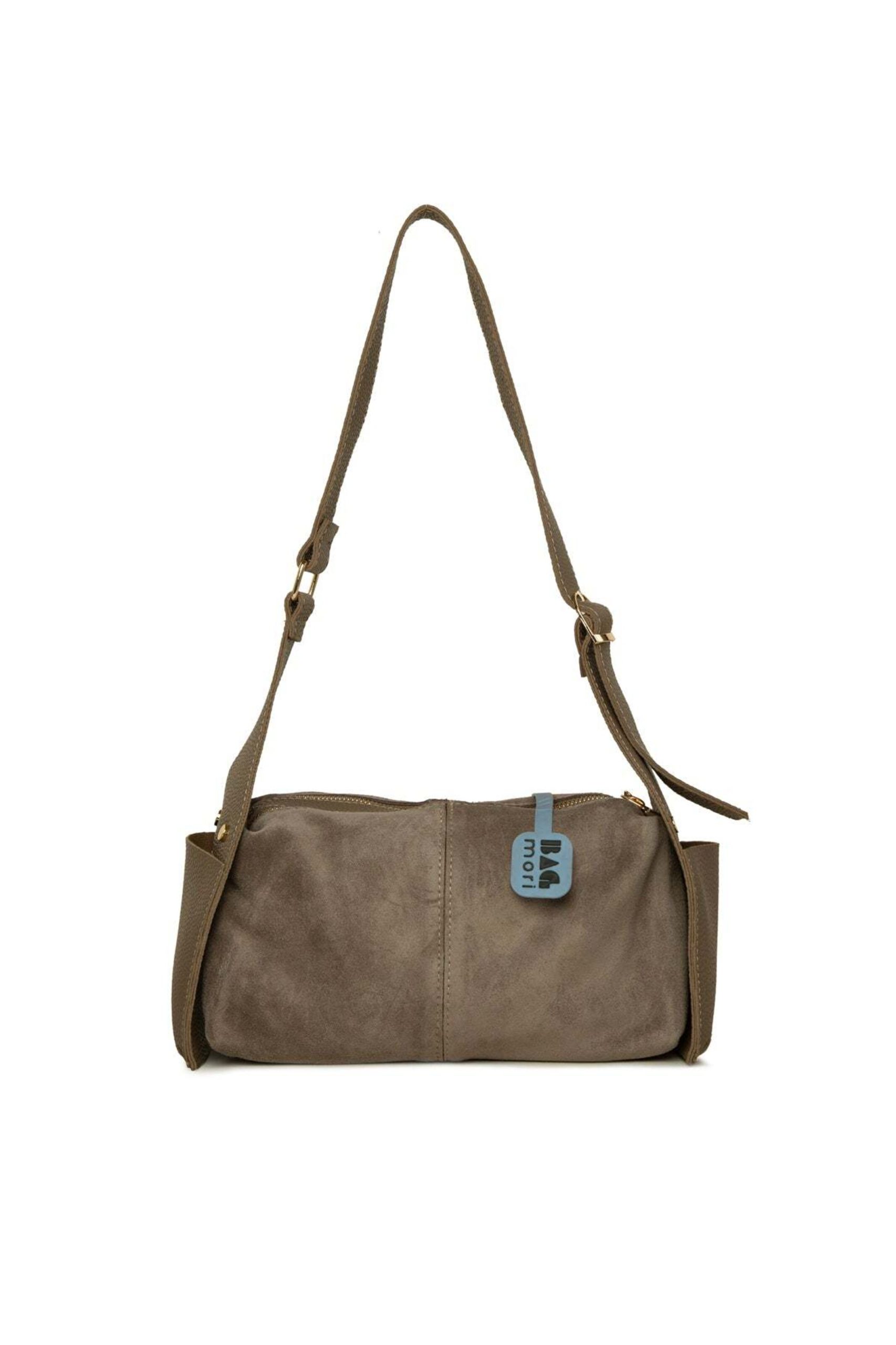 Bolso de hombro Bagmori en Beige Oscuro 21914544