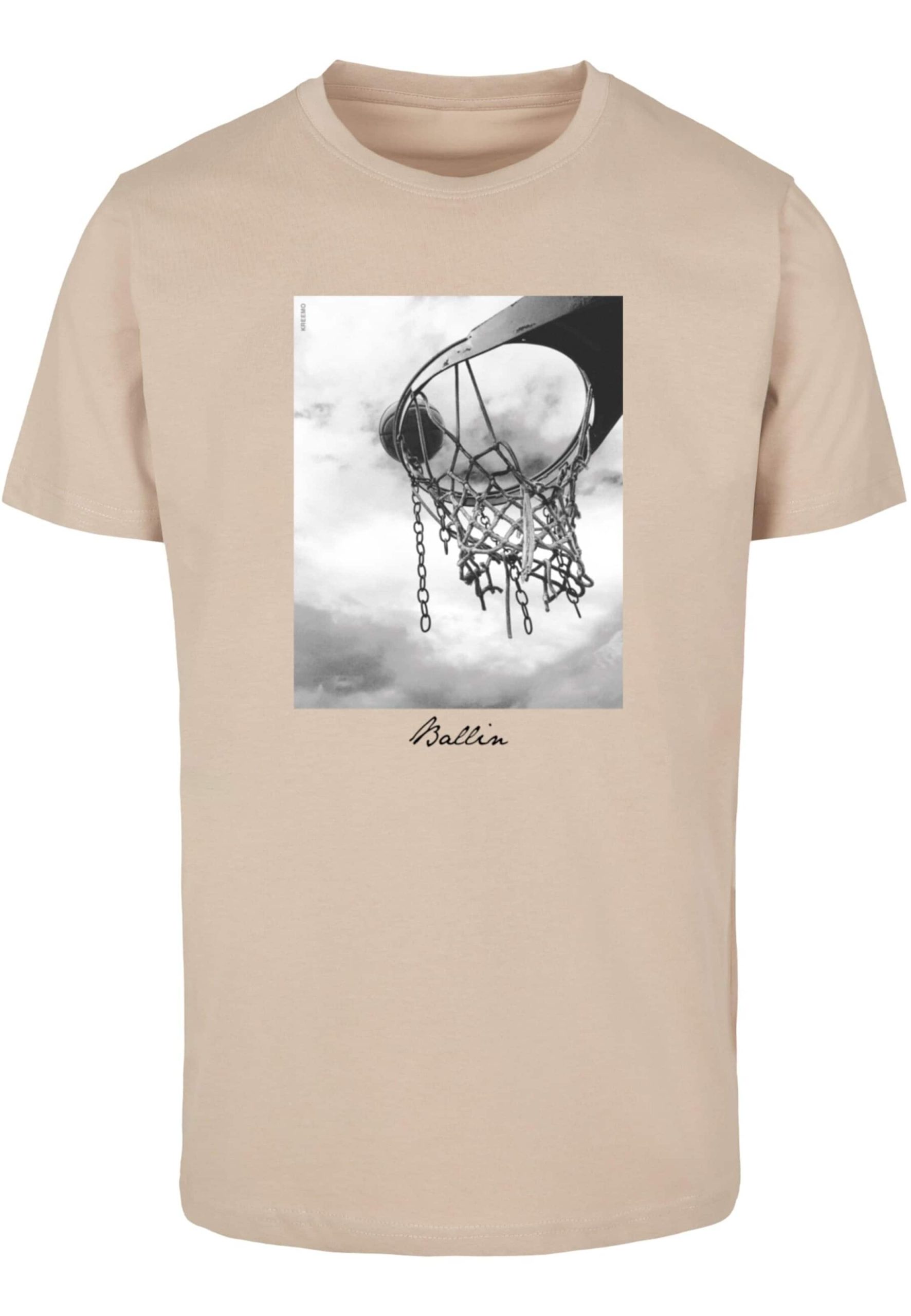 Camiseta 'Ballin 2.0' Mister Tee en Beige 15253479