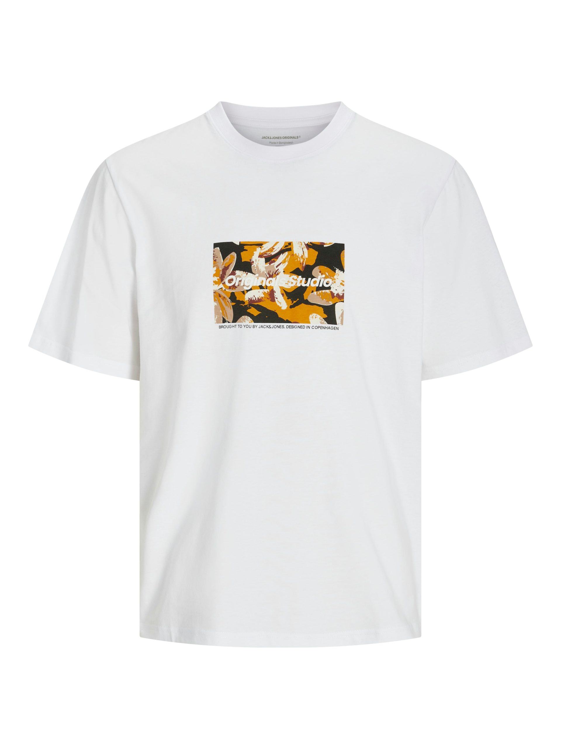 Camiseta 'JORVesterbro' JACK & JONES en Blanco 21686532