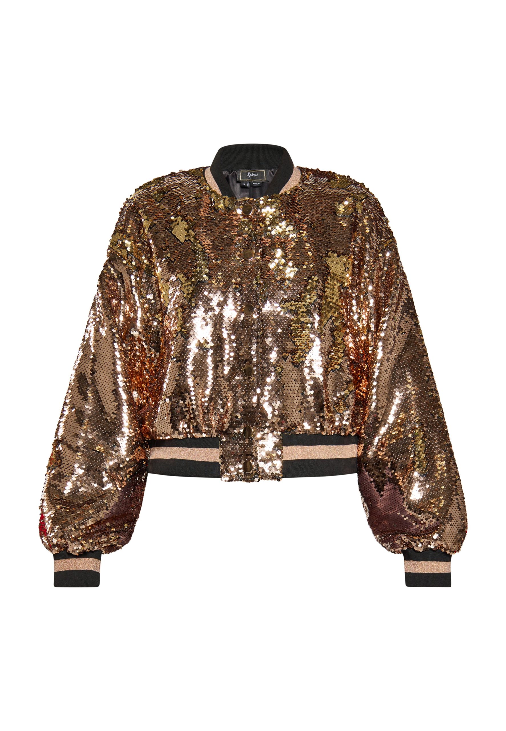 Chaqueta de entretiempo faina en Oro 15328660 Venta en línea