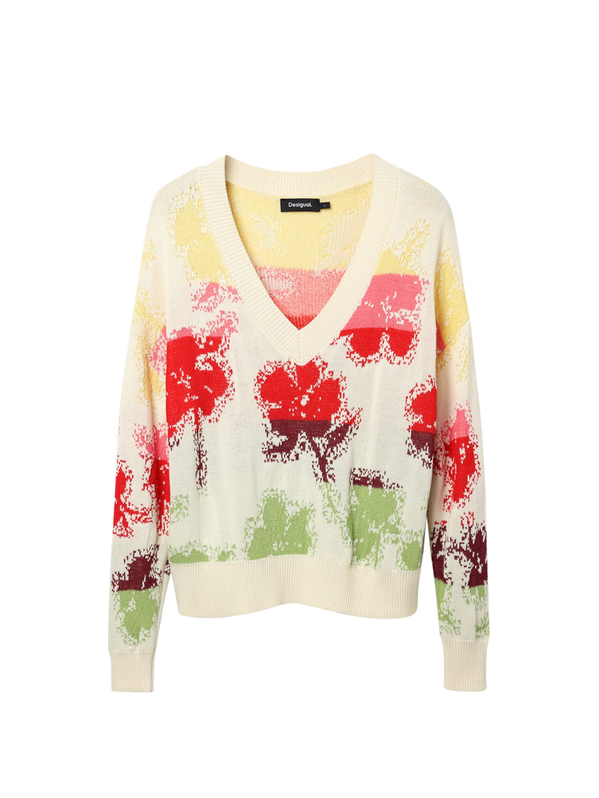 Jersey Desigual en Mezcla De Colores 14589505 Trato en línea
