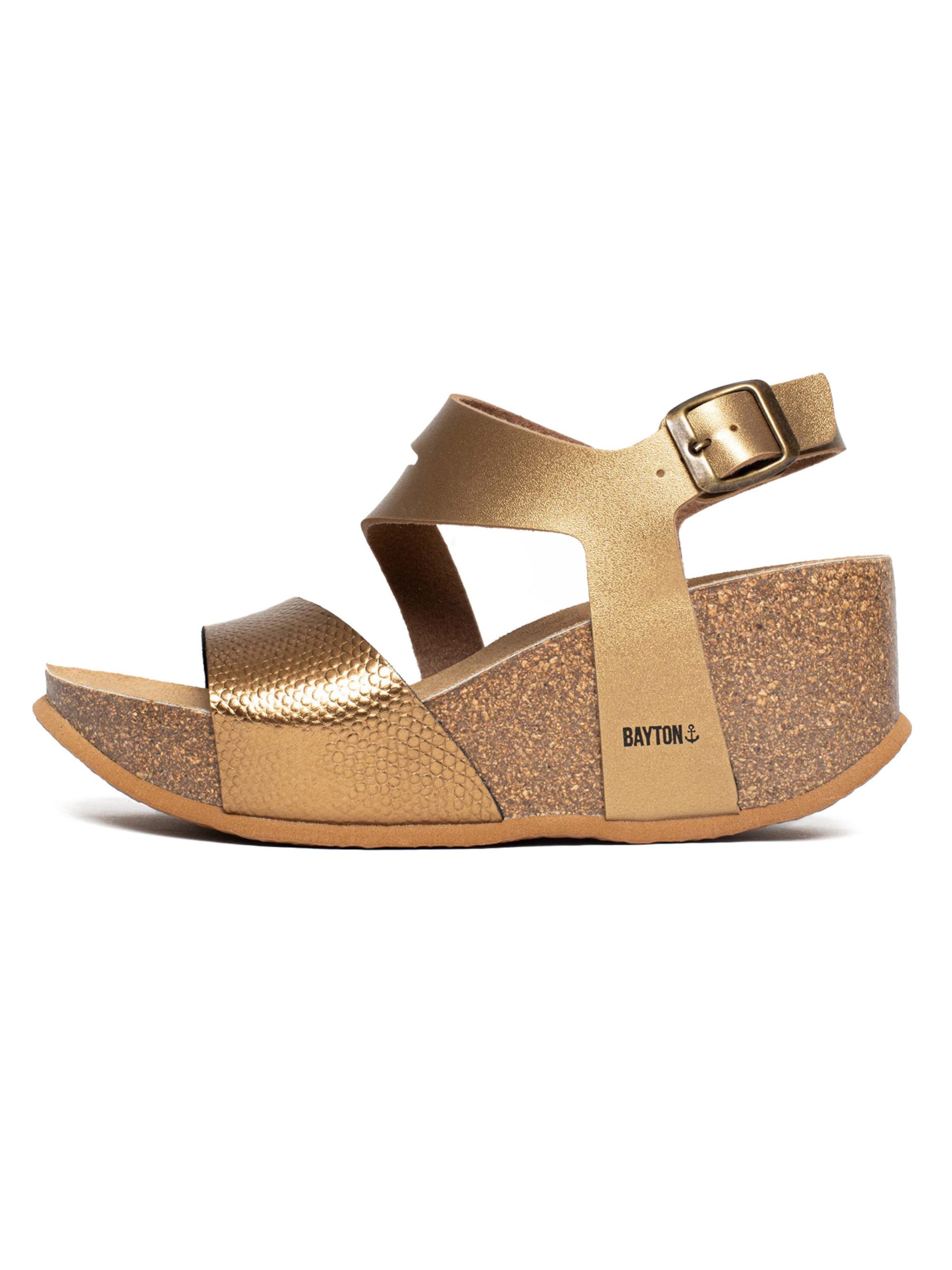 Sandalias Bayton en Oro 15404303 En oferta