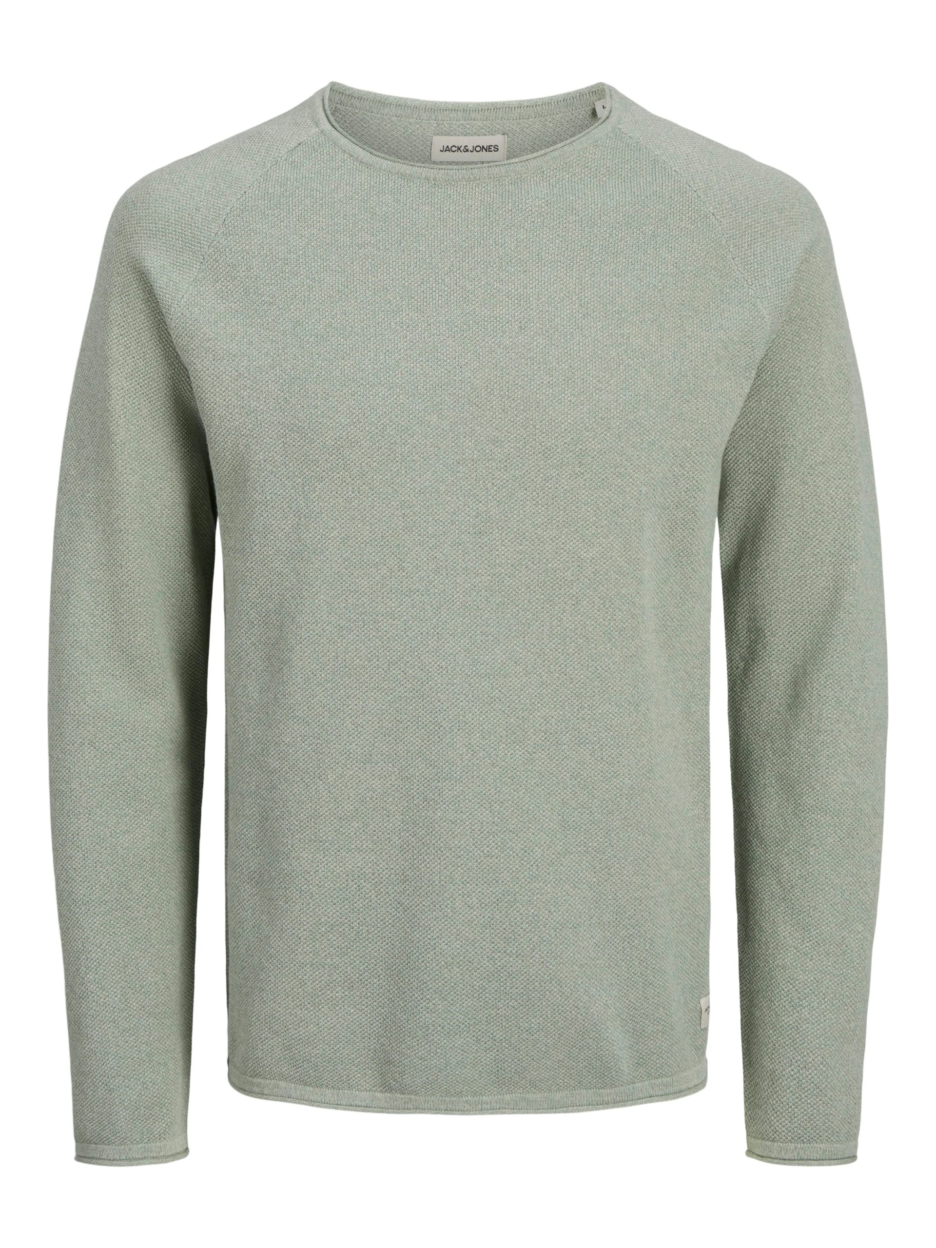 Ajuste regular Jersey 'JJEHill' JACK & JONES en Verde Pastel 21687127 Venta flash