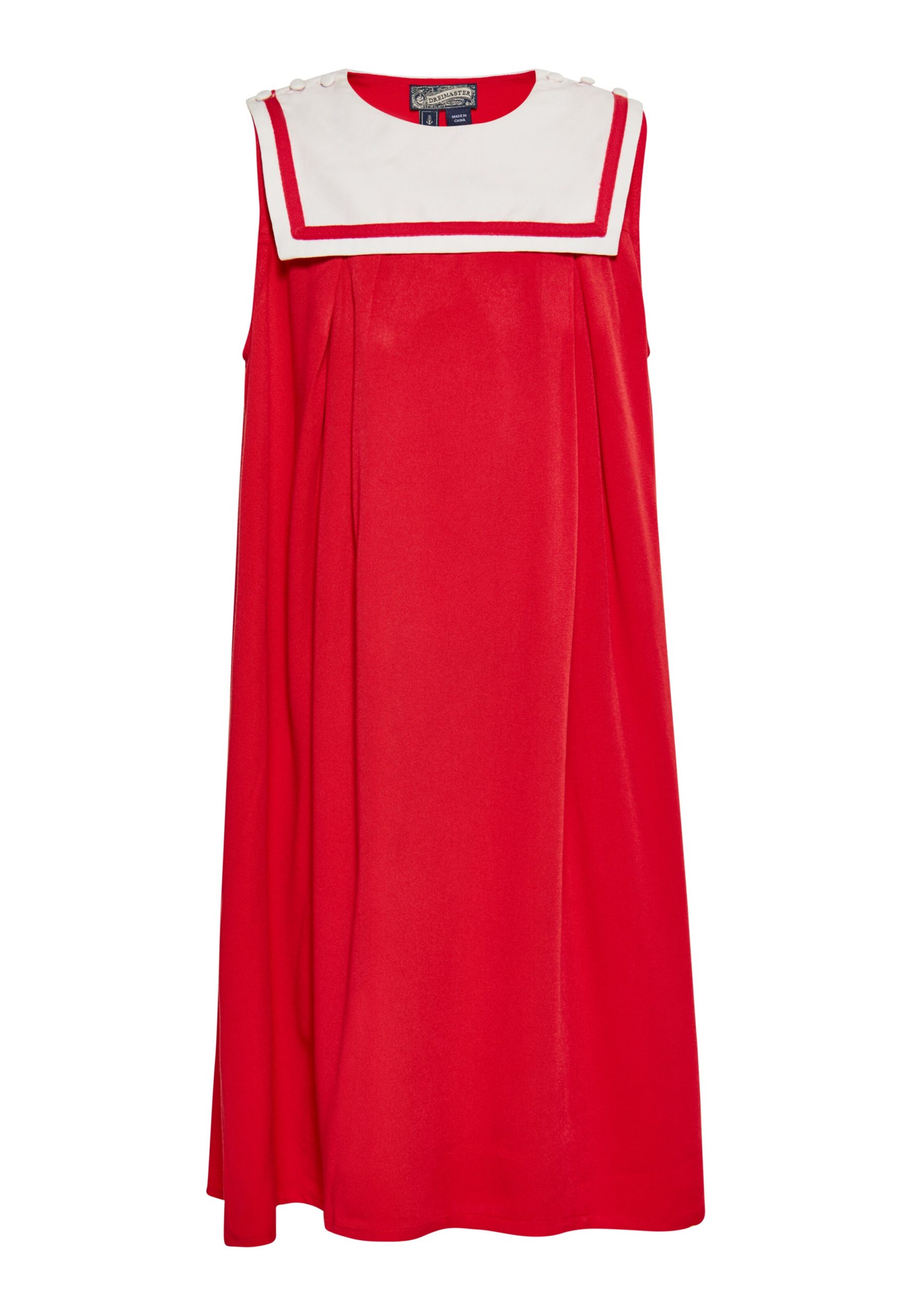 Vestido DreiMaster Vintage en Rojo 15030406